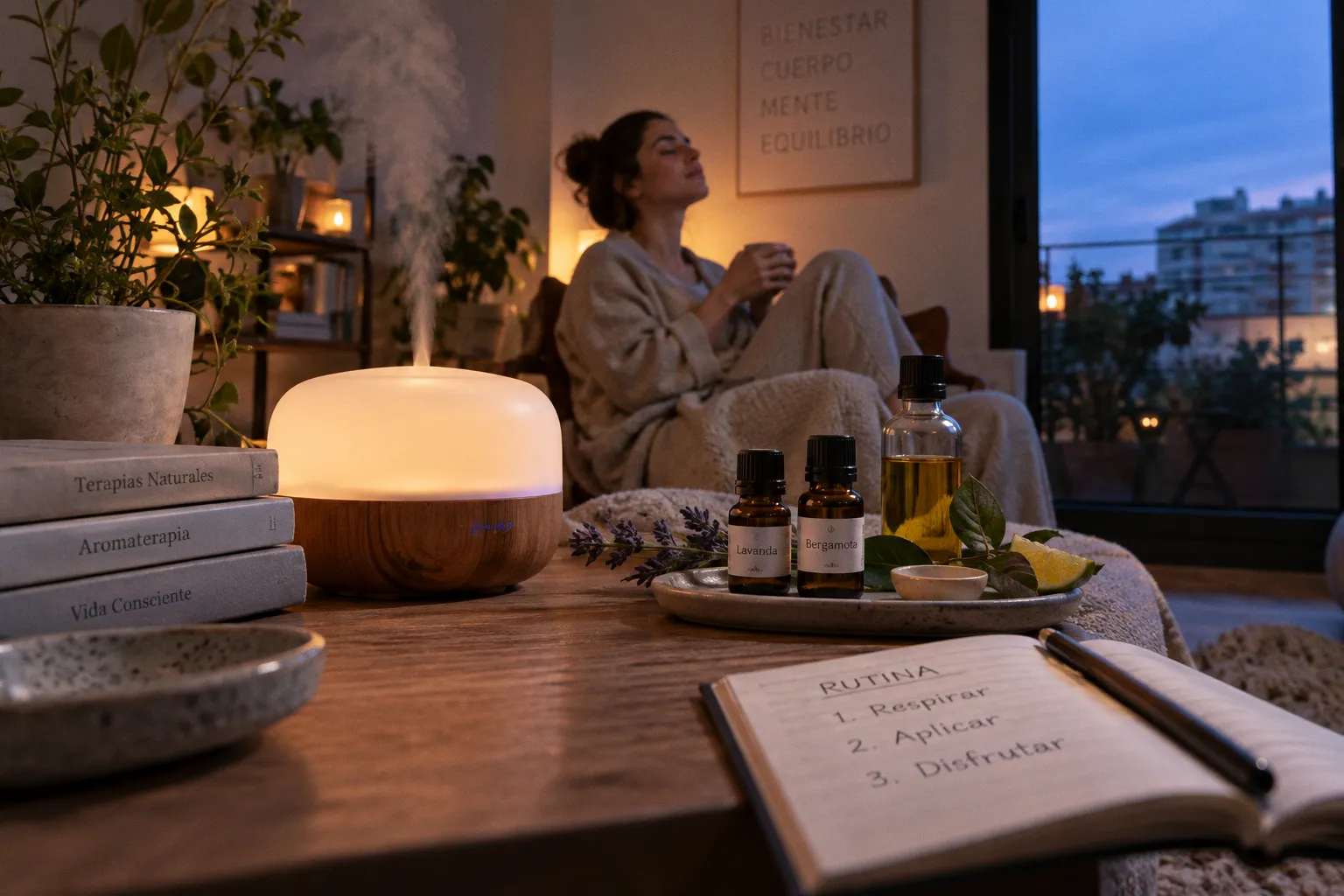 Aromaterapia para el estrés: pauta práctica para aplicar mañana