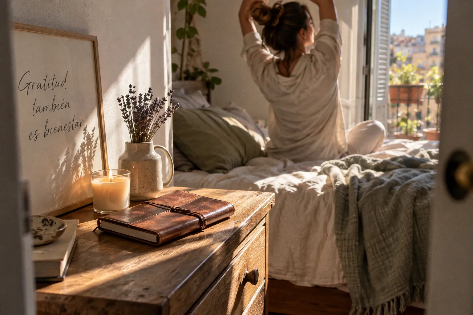 Diario de gratitud: impacto real en la ansiedad femenina