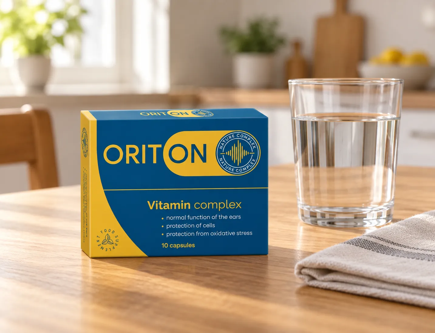Oriton — el envase en el día a día