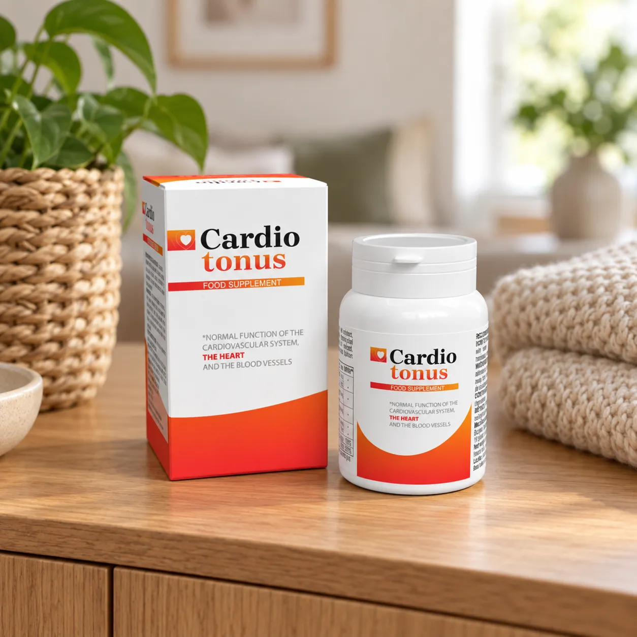 Cardiotonus — el envase en el día a día