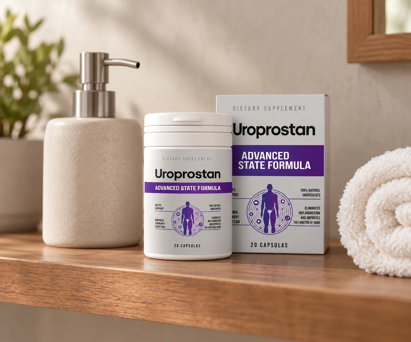 Uroprostan — el envase en el día a día