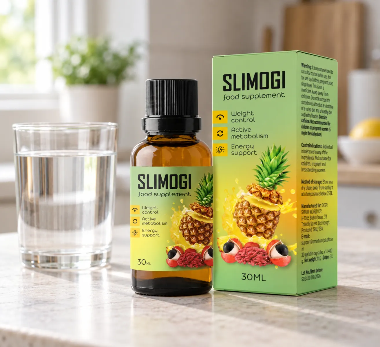 Slimogi — el envase en el día a día
