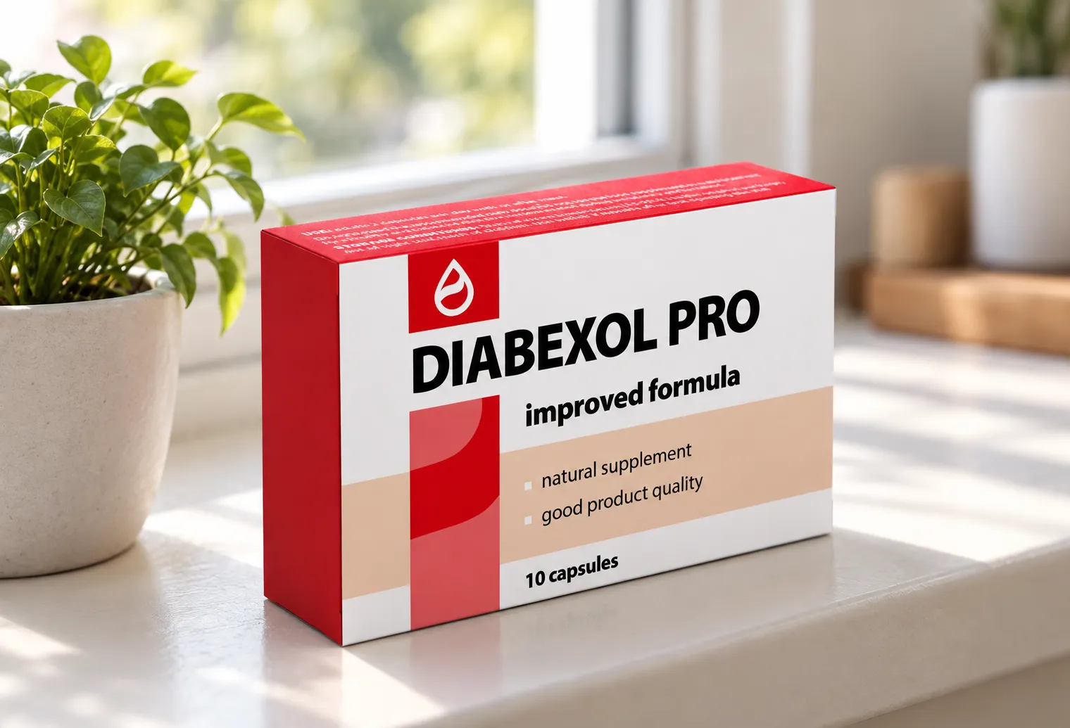 Diabexol Pro — el envase en el día a día