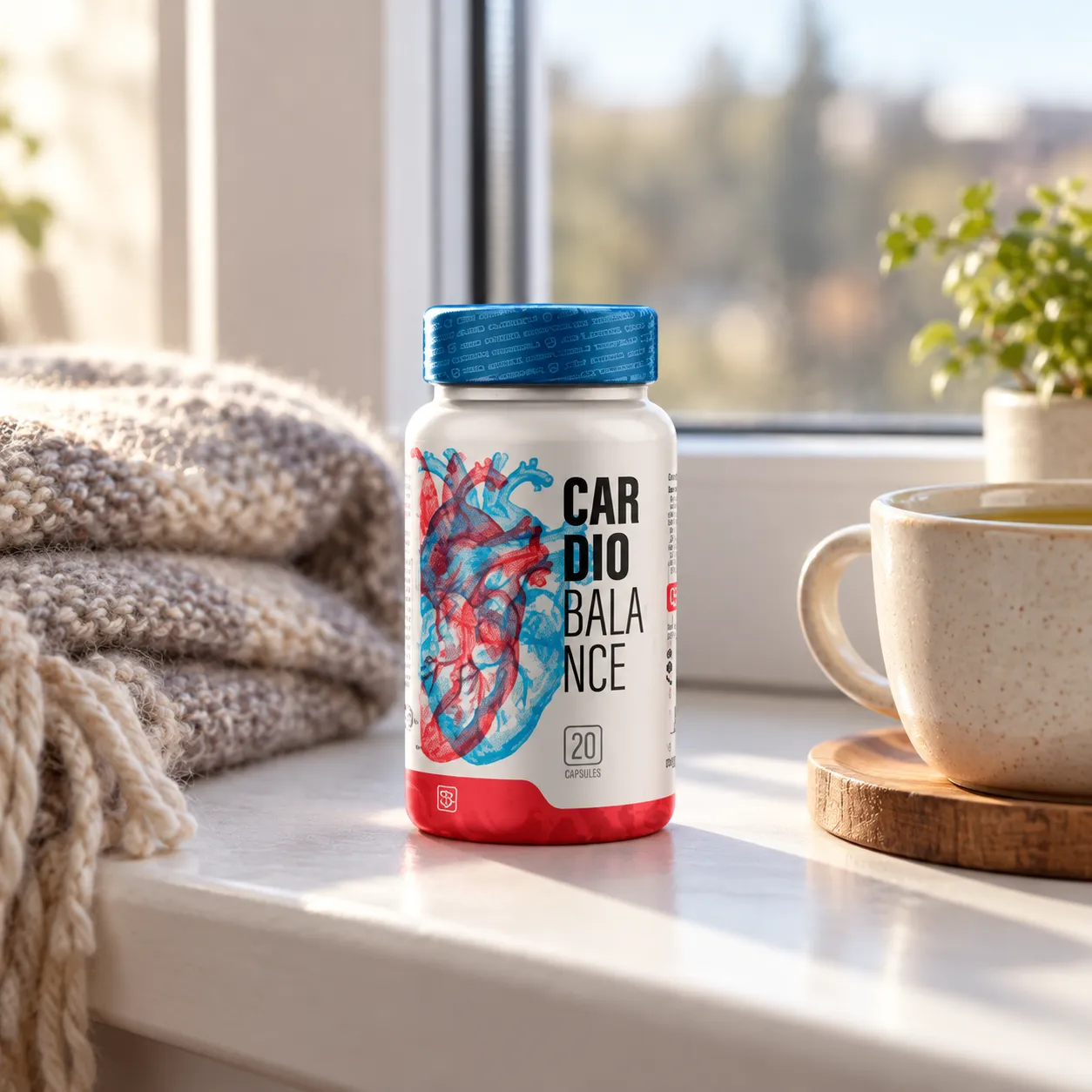 CardioBalance — el envase en el día a día
