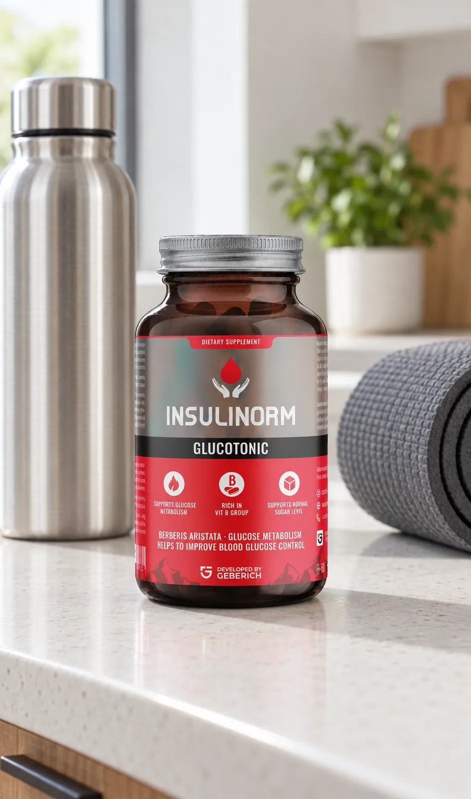 Insulinorm — el envase en el día a día